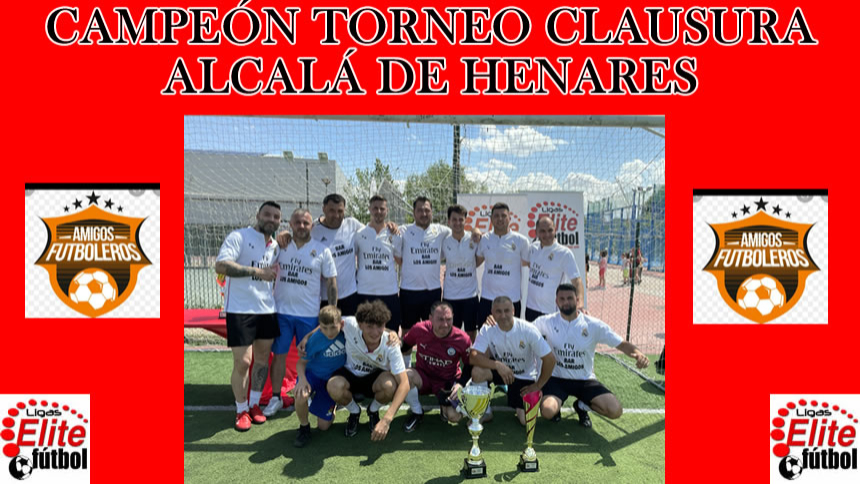 CAMPEÓN TORNEO CLAUSURA ALCALÁ DE HENARES
